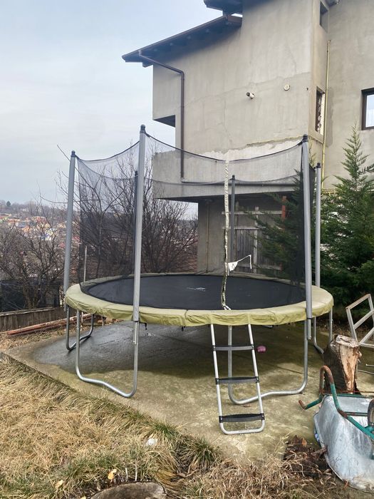 Trambulină Decathlon  360 CM, PLASĂ DE PROTECȚIE