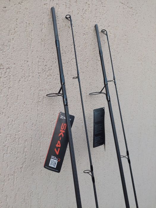 Seturi crap 2x: sonik sk47 3.66m, shimano aerlex, delphin paranoya, tica 5000