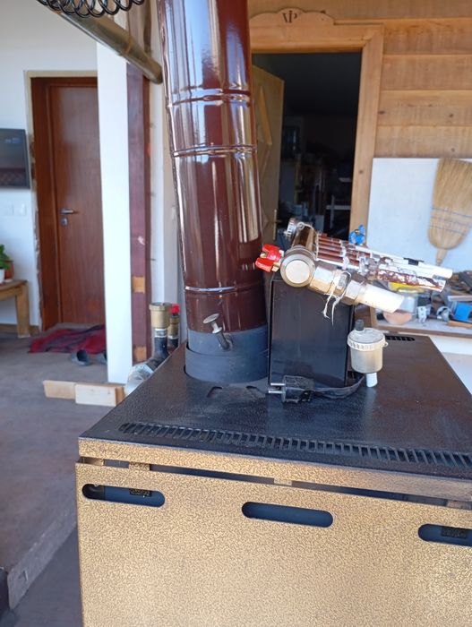 Камина с водна риза