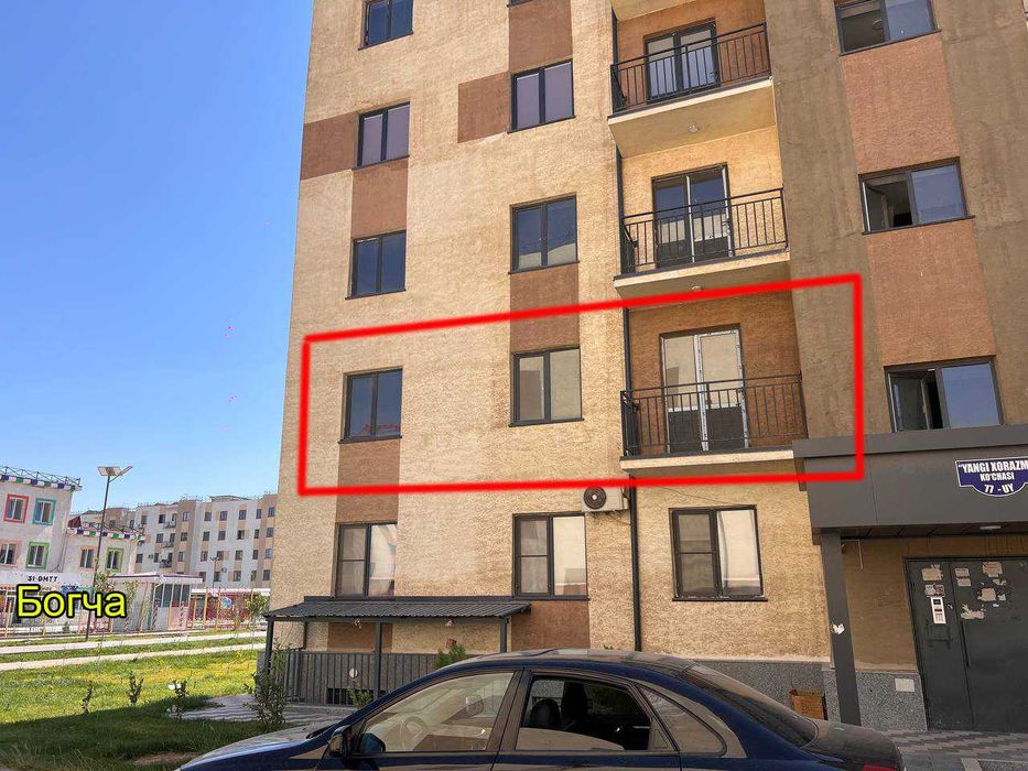Urganch cityda 3 xonali 2-etaj 78kv. kvartira sotiladi
