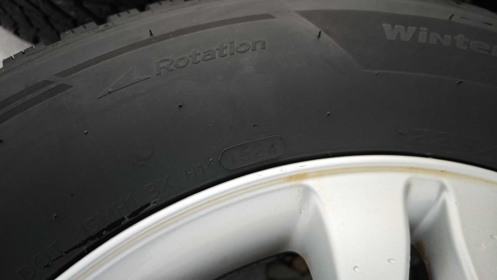 Лизинг TBi 17''Cr-v 225 65 17 Джанти+Зимни Hankook DOT1524 Honda