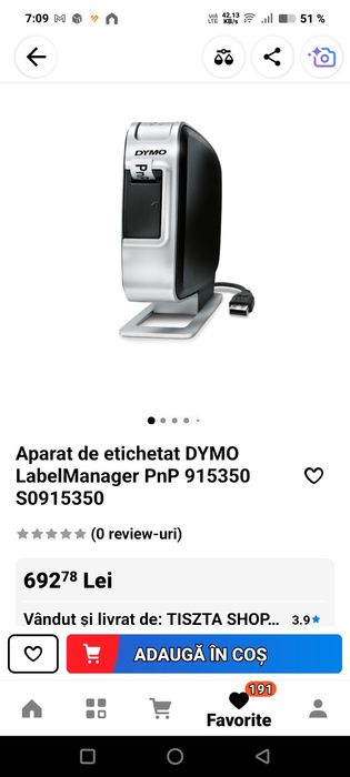 Aparat de etichetat DYMO LabelManager PnP