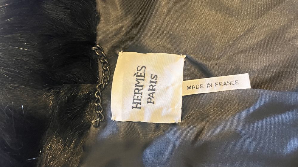 Hermes  палто яке косъм