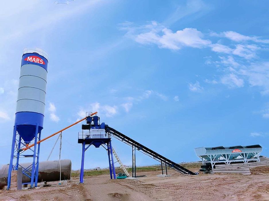 Бетон узел  (БСУ) 35куб/час-180куб/час в наличии,Сервис-10 год