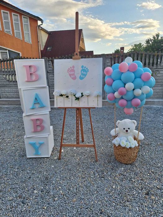 Decor evenimente – Botez, Nuntă, Zile de Naștere, Gender Reveal Bistrita , Cluj , Mures