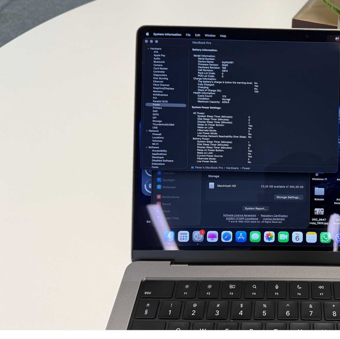 MacBook Pro 14" M1 Pro (2021), 16GB RAM, 512 GB