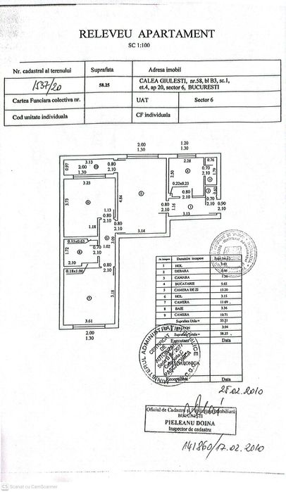 Apartament 3 camere Giulesti