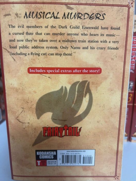 Cărți manga fairytail
