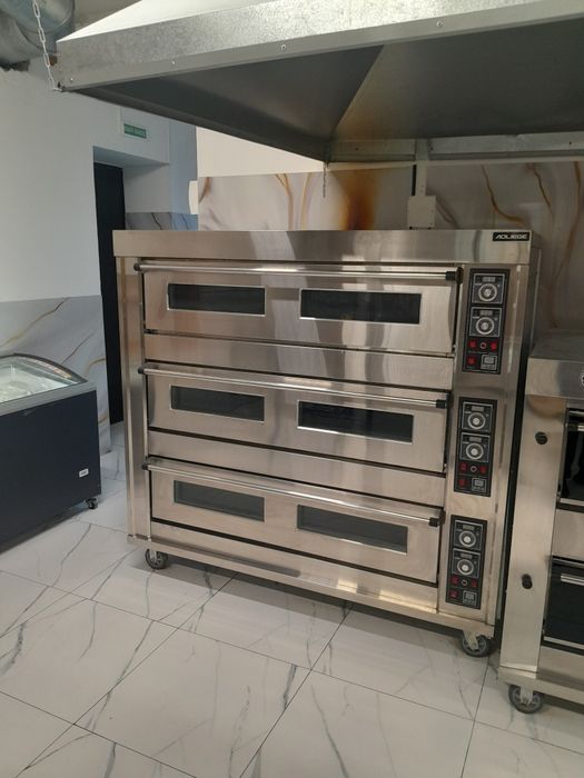 Трехъярусная газовая печь