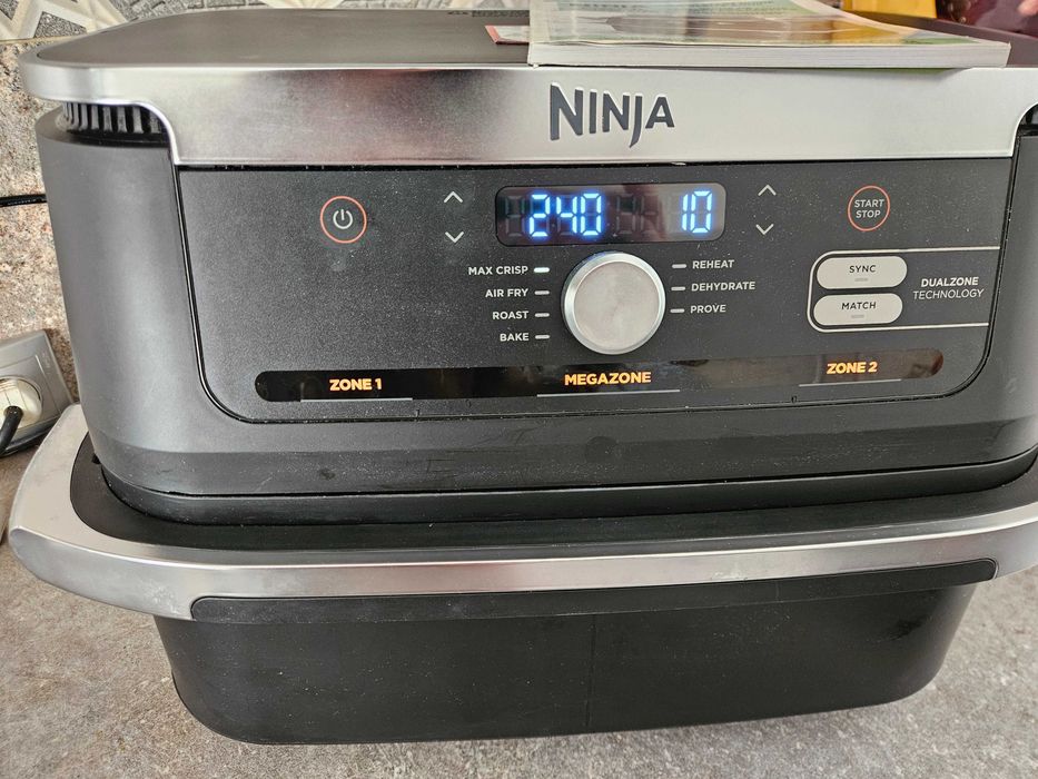 Airfryer Ninja Flex Drawer AF500EU, 10.4 L, 40 - 240 °C, 7 programe