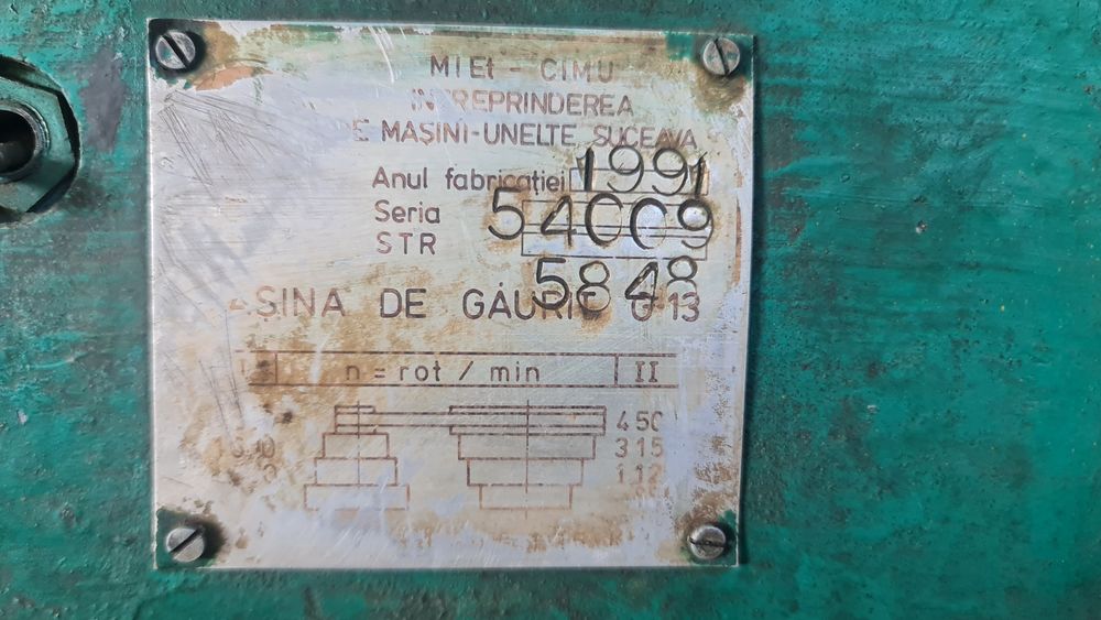 Vand masina găurit g 13