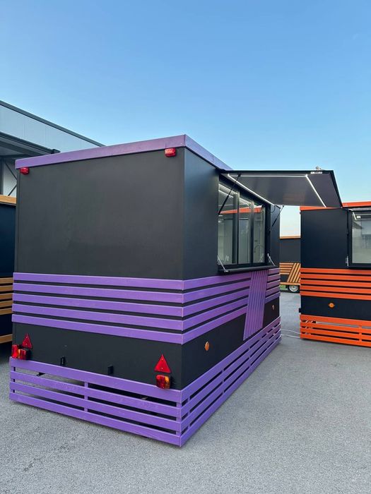 Тръговска каравана за бързо хранене 4-2-2.10м