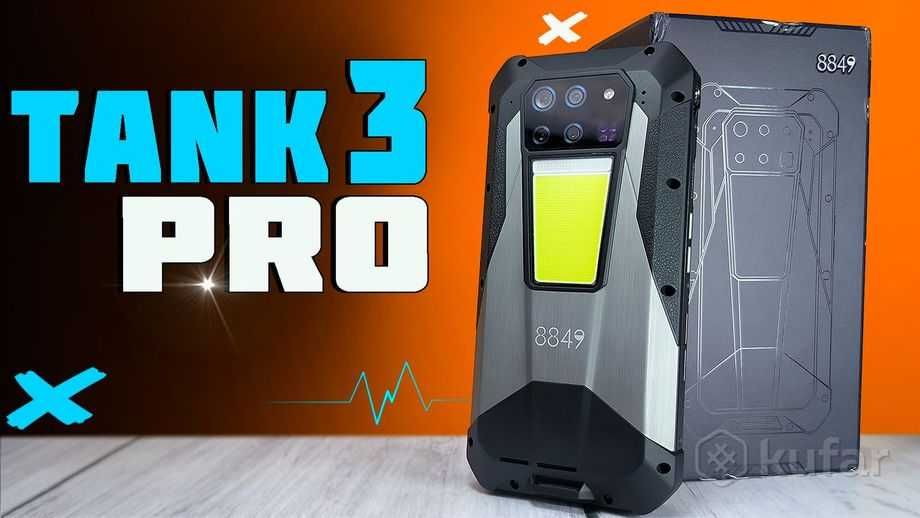 Tank 3 Pro — кинотеатр в кармане + заряд на неделю