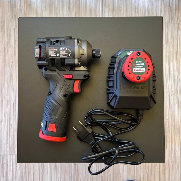 Aкумулаторен ударен винтоверт PARKSIDE въртящ момент: 170 Nm