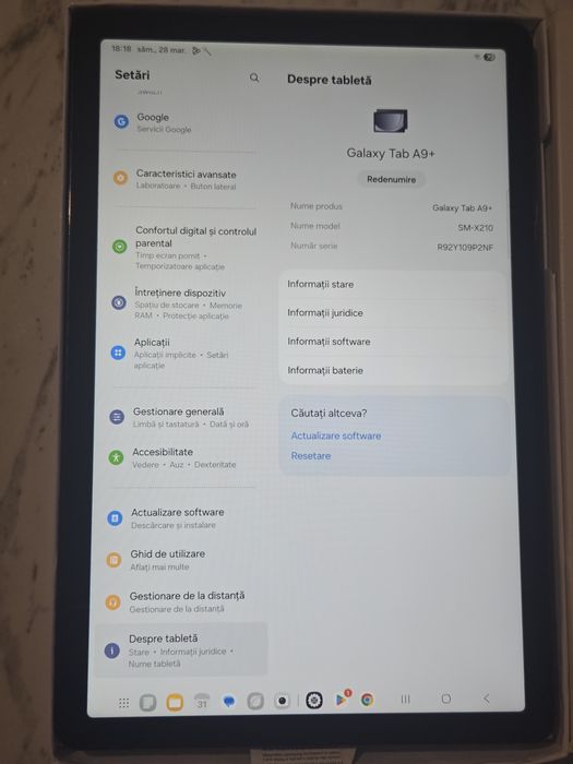 Vand/schimb Tab A9 Plus 64gb