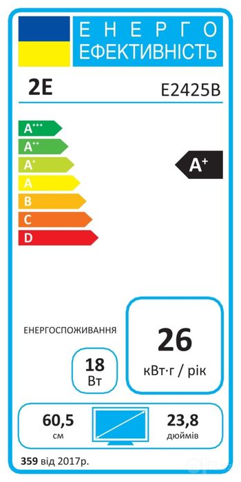 2E 24D монитор FHD VA 100HZ