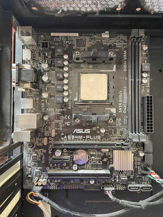 Дъно + Процесор - Asus A68HM-PLUS + AMD Athlon X$ 860k Black edition