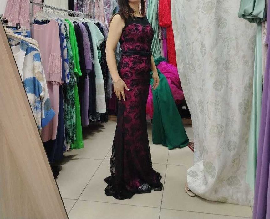 Вечернее платье в пол