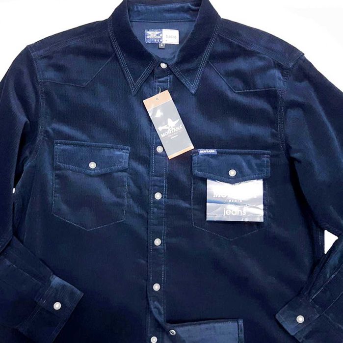 Вельветовая рубашка "Montana" (три цвета)