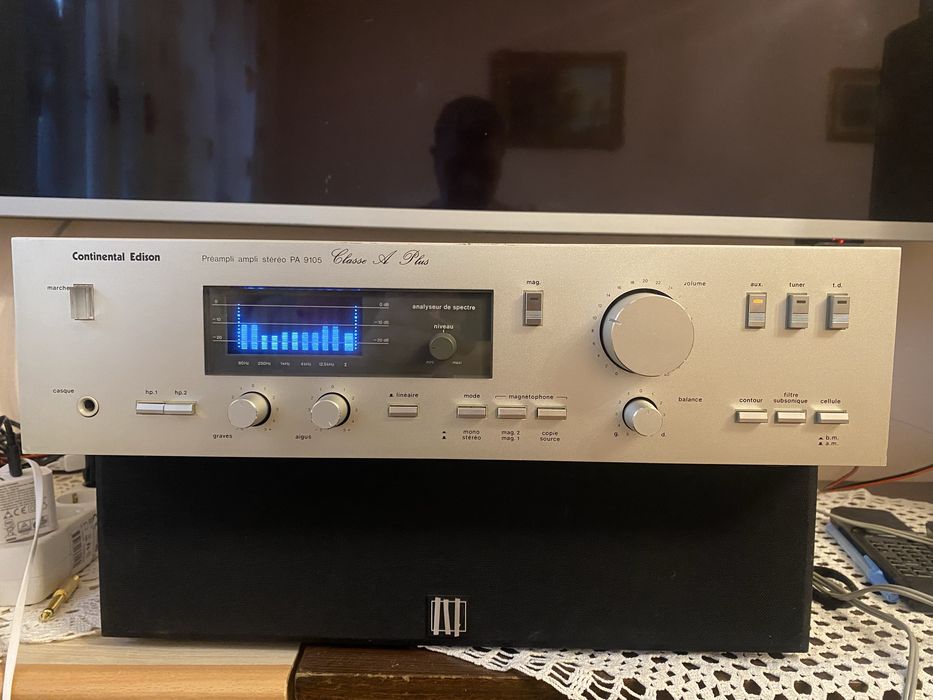 Amplificator stereo clasa A Plus Continental Edison PA9105