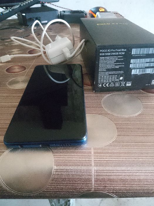 POCO X3 pro Frost Blue 8GB RAM 256GB ROM
