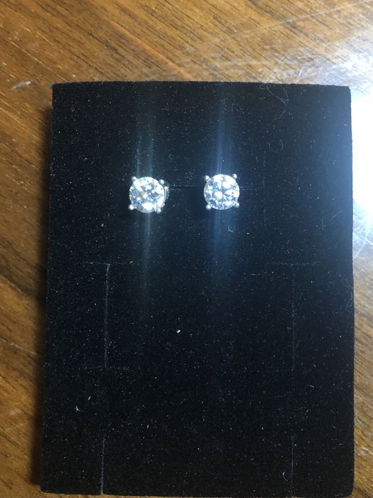 Серебряные сережки