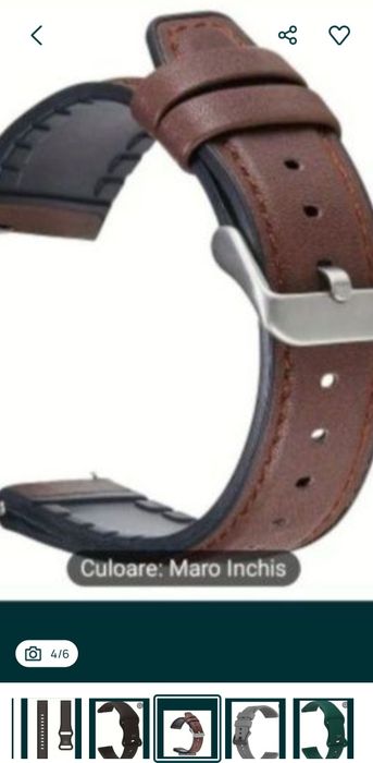 Curea silicon/piele de calitate, 22 mm, compatibilitste cu majoritatea

COMPATIBILITATE: Personalizati-va Huawei Watch3/3 Pro/GT2 Pro/GT 3 46mm/GT2 46