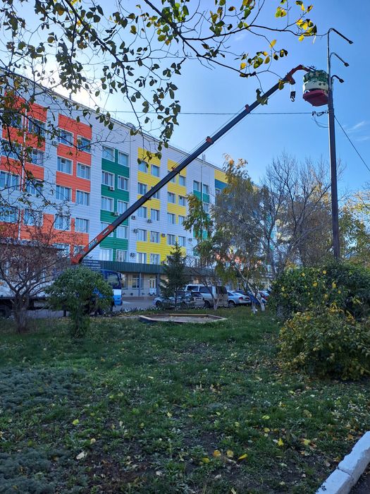 Услуги манипулятора, автовышки