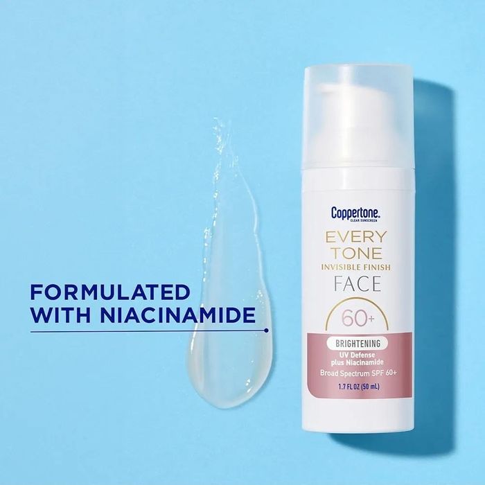 Coppertone Every Tone Invisible Finish Face SPF 60+ Brightening