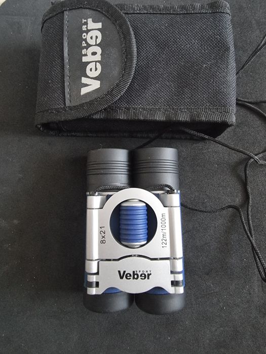 Veber sport 8x21, 122m/1000m компактен бинокъл