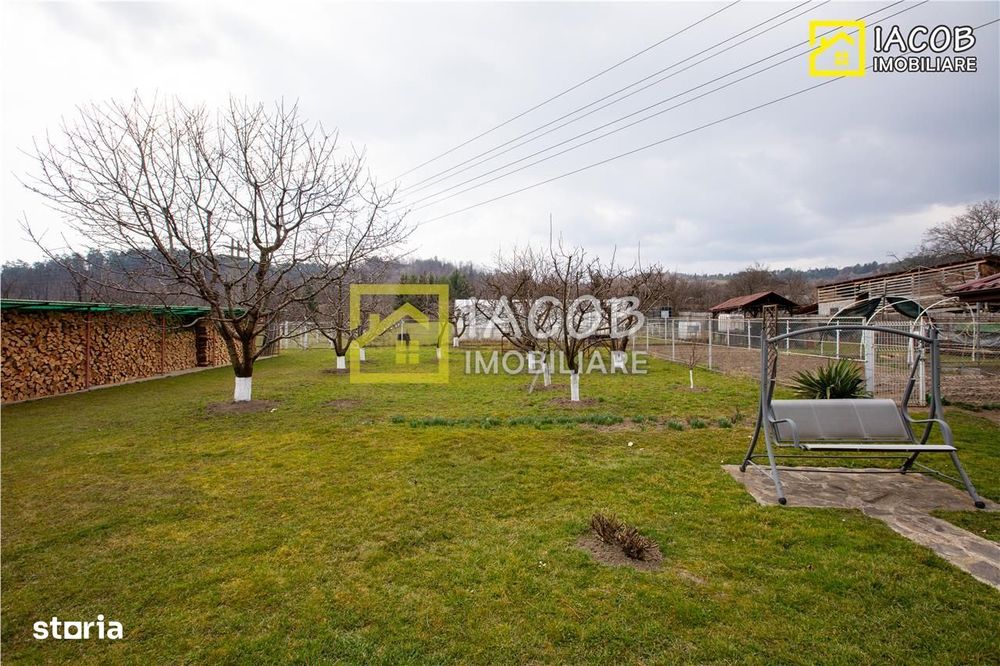 Casa, anexe, 3762 mp teren, 25000 mp padure, Comanesti, jud. Bacau