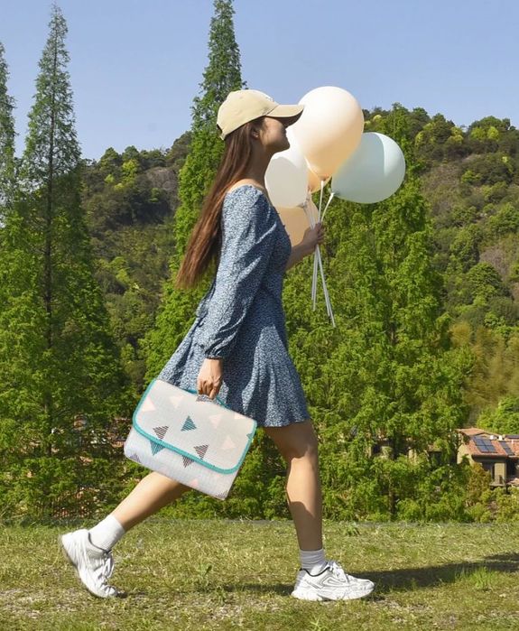 Коврик для пикника , похода, пляжа . Складной , 200x180см.