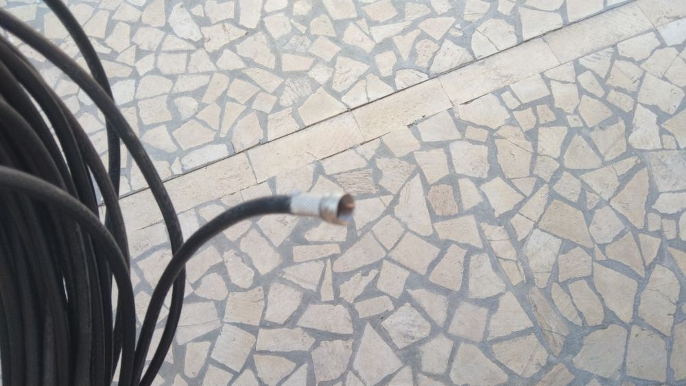 Коаксиальный кокс кабель. Целый, рабочий.