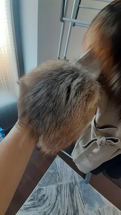 Palton  Alpaka super  blană naturală