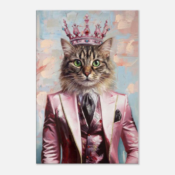 Tablou canvas personalizat pisica / catel  60cm x 90cm