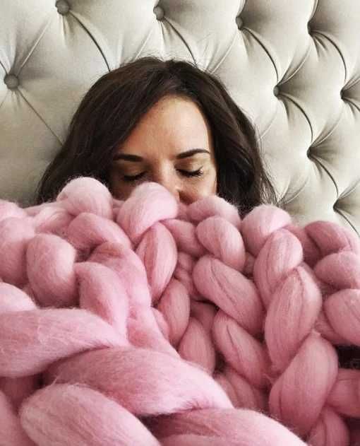 Patura din 100% merinos fir gigantic, nefolosita