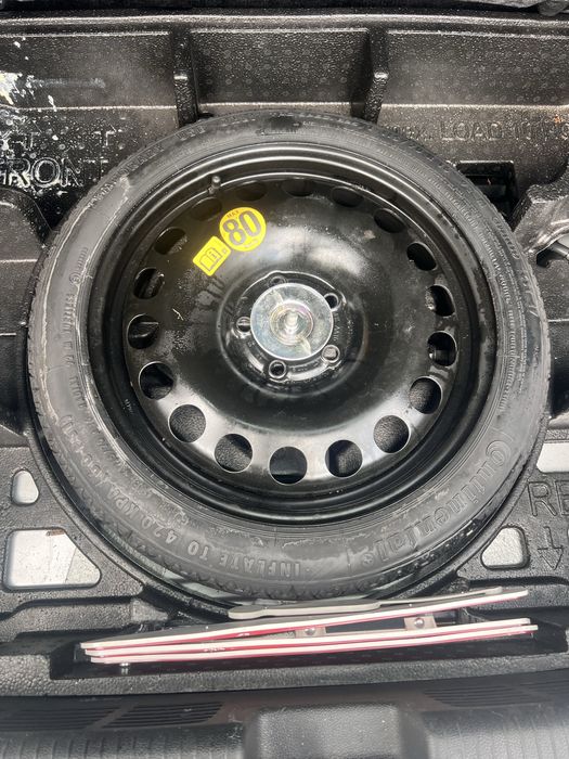Roată rezervă slim  R16 Opel Astra K