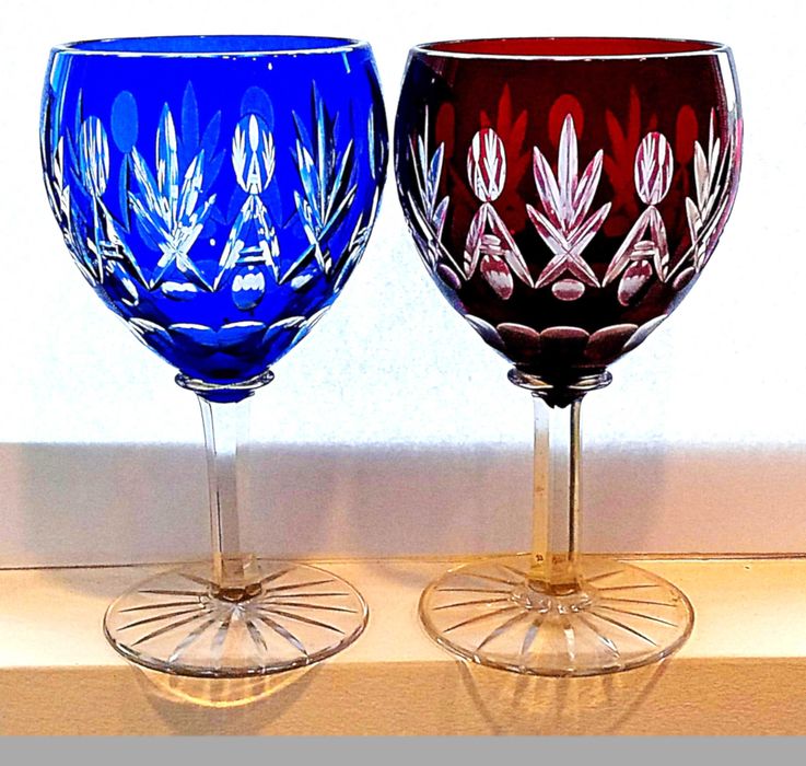 Комплект две царски антикварни чаши за вино.Уникални.