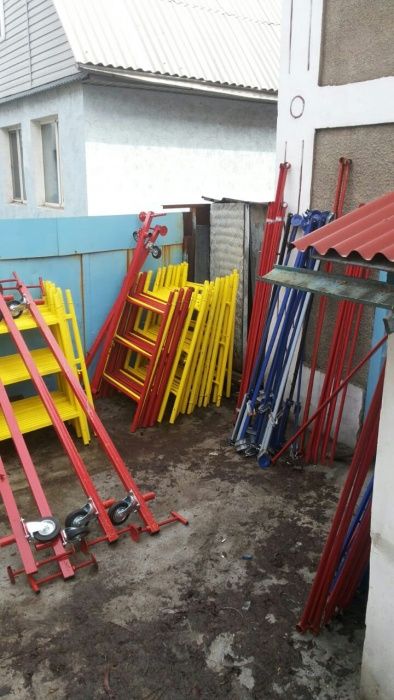 Вышка передвижная, леса рамные