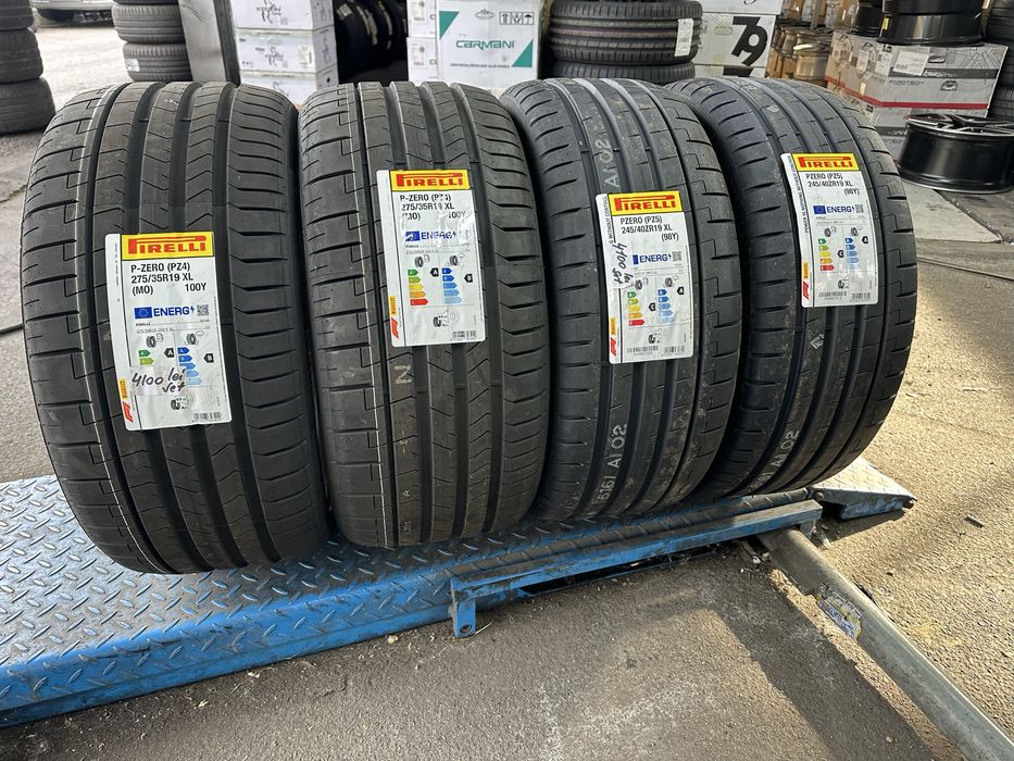 275/35 R19 + 245/40 R19 PIRELLI PZERO anvelope noi vara 2025