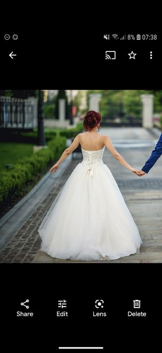Rochie mireasa Mori Lee + crinolina