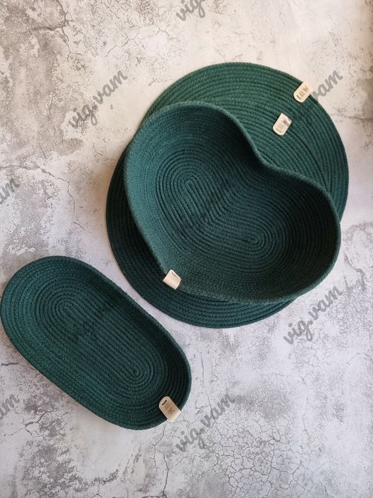 Сервировочные салфетки и корзины