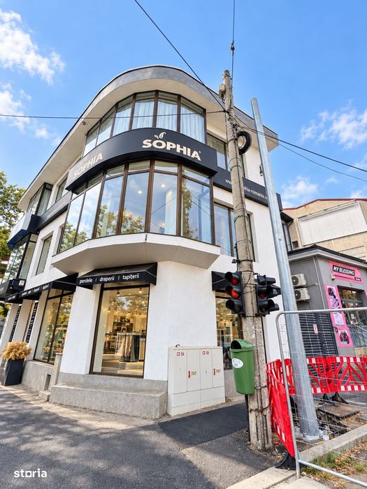 Spațiu comercial 120 mp | Parter + Demisol | Vitrine | Dinicu Golescu