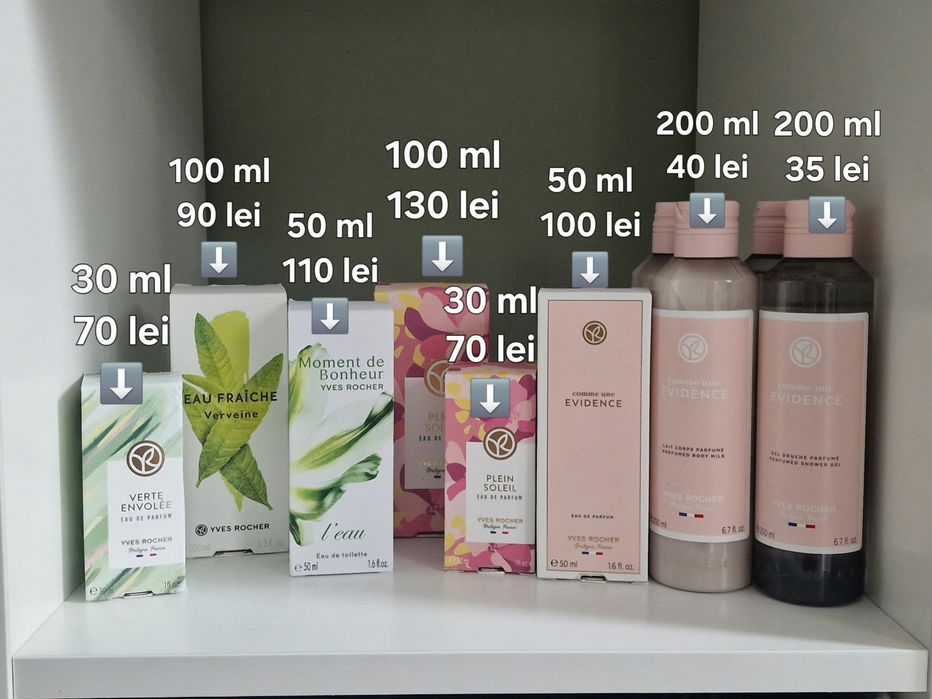 Parfum Comme une Evidence de 50 ml si 100 ml, Yves Rocher