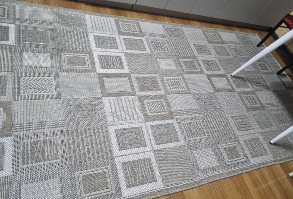 Плетённый ковёр!!!