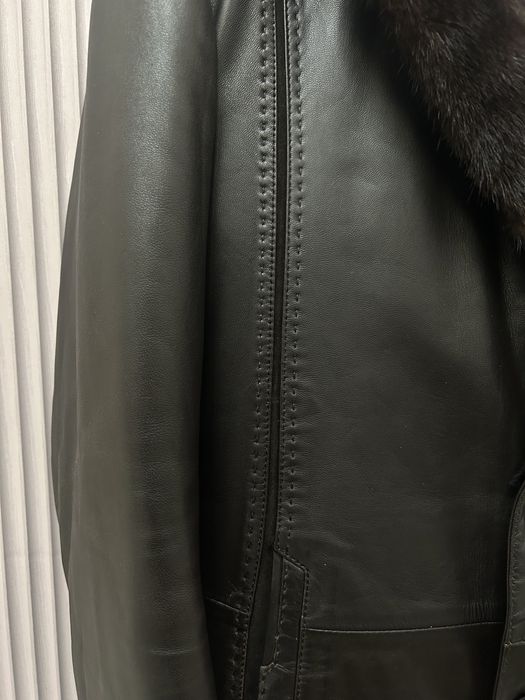 Мужская кожаная куртка