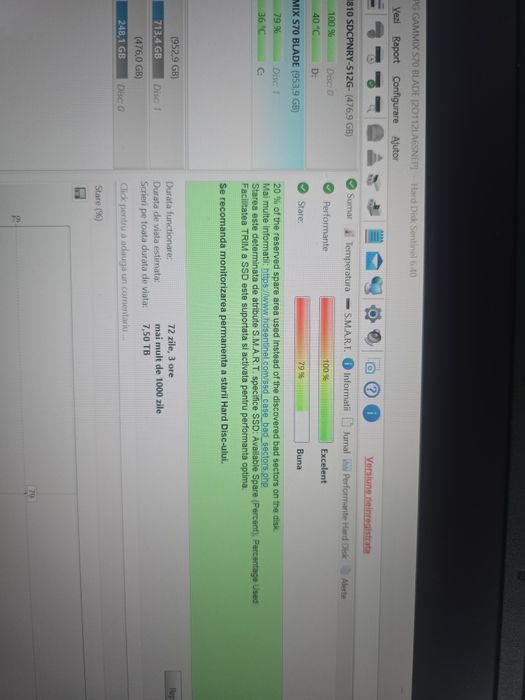 M2 1tb stocare detalii in anunt