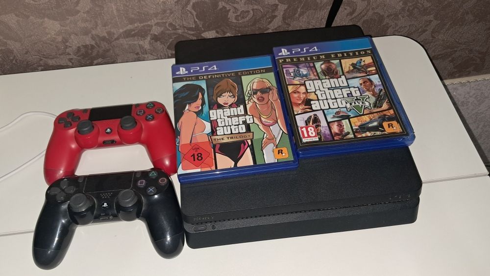Пс4 слим 1т памяти