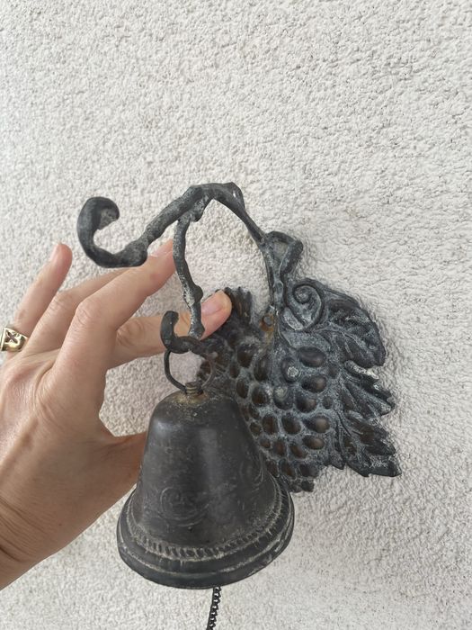 Ретро антика звънец за стена
