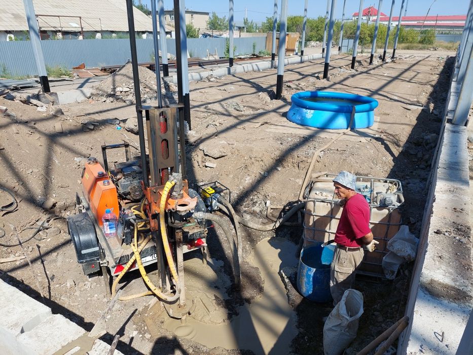 Бурение скважин на воду.